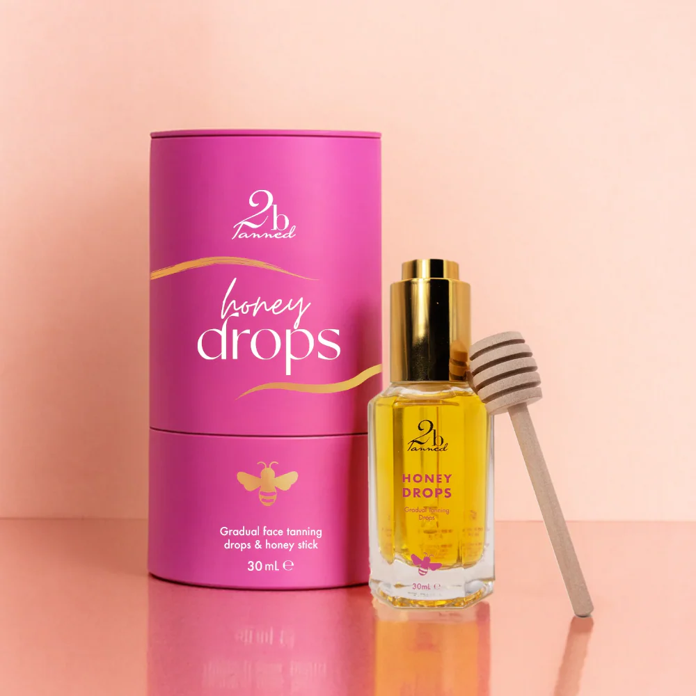 2BTanned Honey Drops Gradual Face Tanning Drops 50ml - Image 2