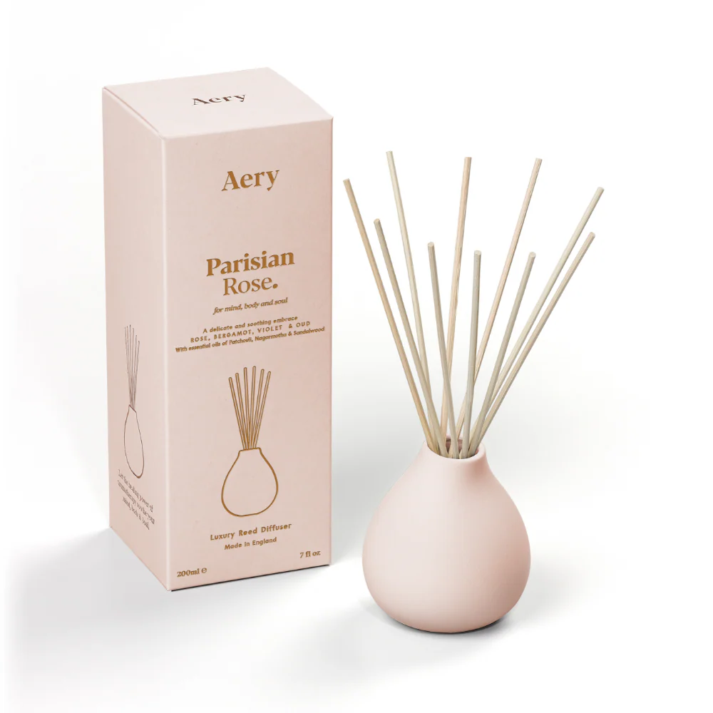 Aery Parisian Rose Reed Diffuser 200ml - Image 2