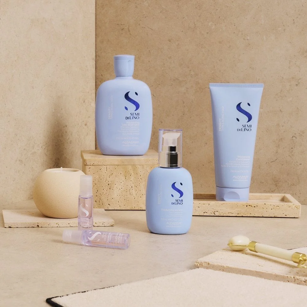 Alfaparf Milano Semi Di Lino Density Thickening Low Shampoo 250ml & Conditioner 200ml Twin - Image 3
