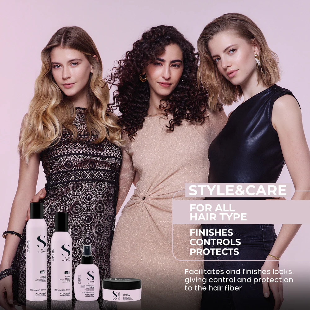 Alfaparf Milano Semi Di Lino Style & Care Detangling Primer 125ml - Image 4