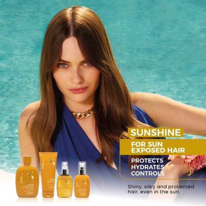 Alfaparf Milano Semi Di Lino Sunshine After Sun Low Shampoo 250ml & Treatment 200ml Twin - Image 4
