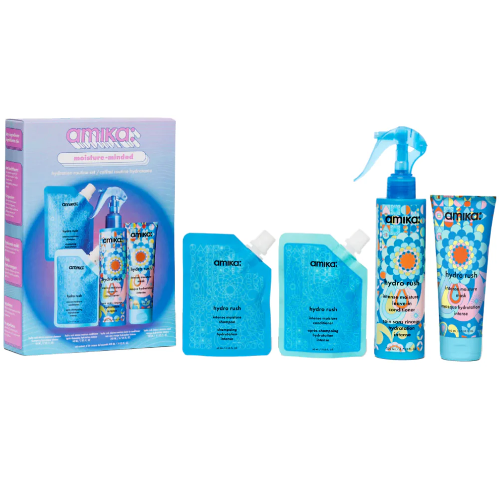 Amika Moisture-Minded Hydration Routine Gift Set