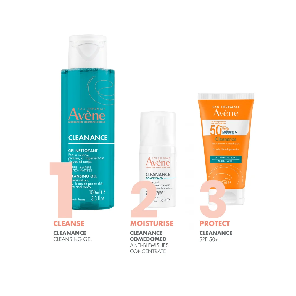 Avene Cleanance Cleansing Gel Cleanser 100ml - Image 3