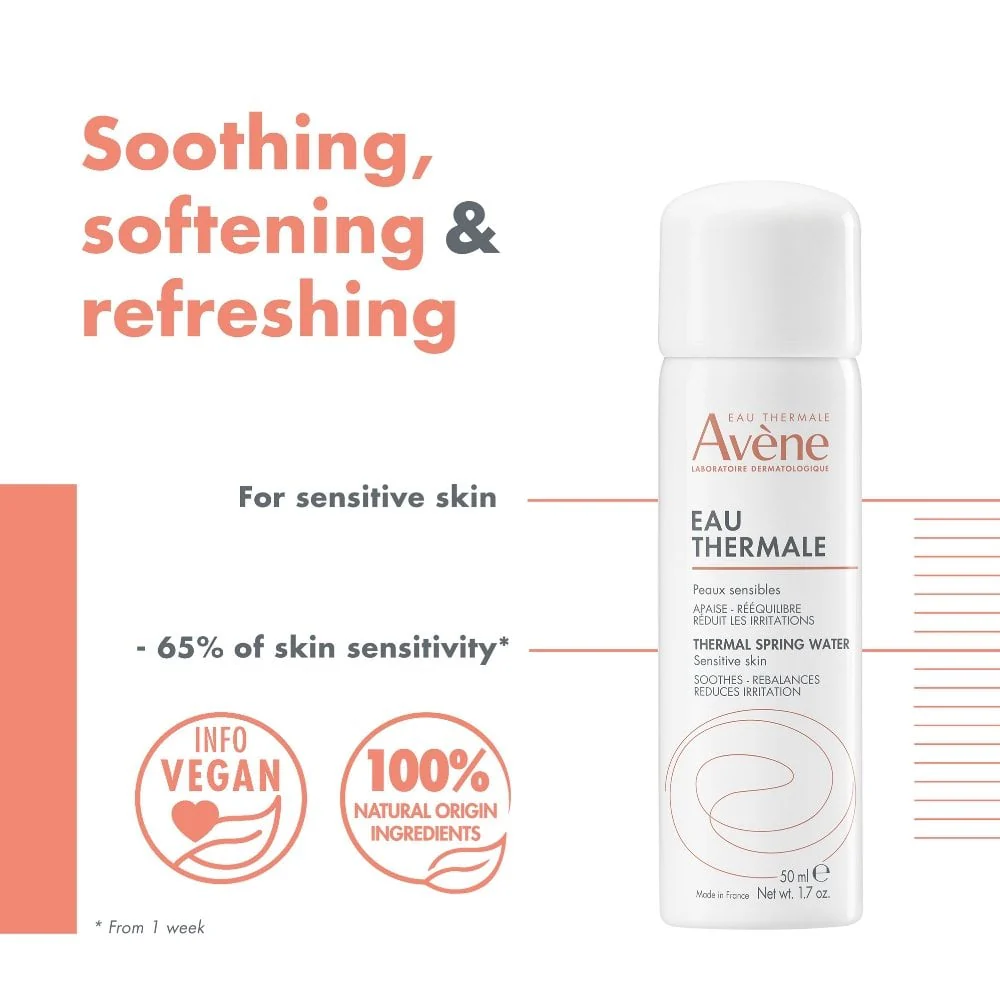 Avene Thermal Spring Water Spray 50ml - Image 2
