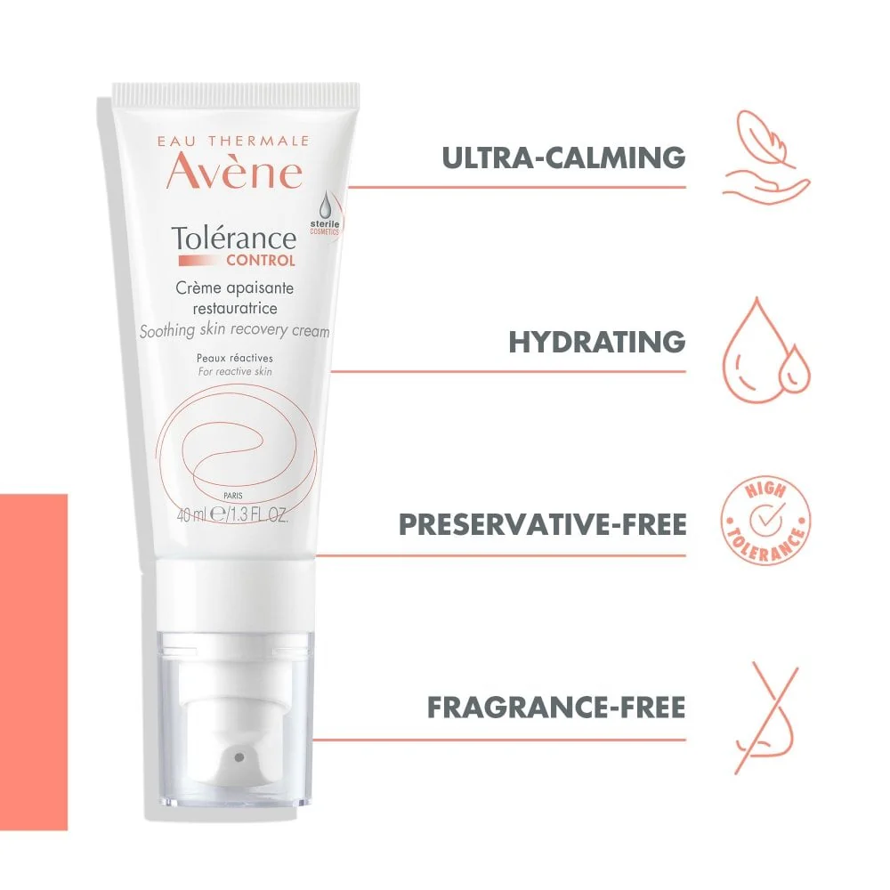 Avene Tolerance Soothing Skin Recovery Cream 40ml - Image 3