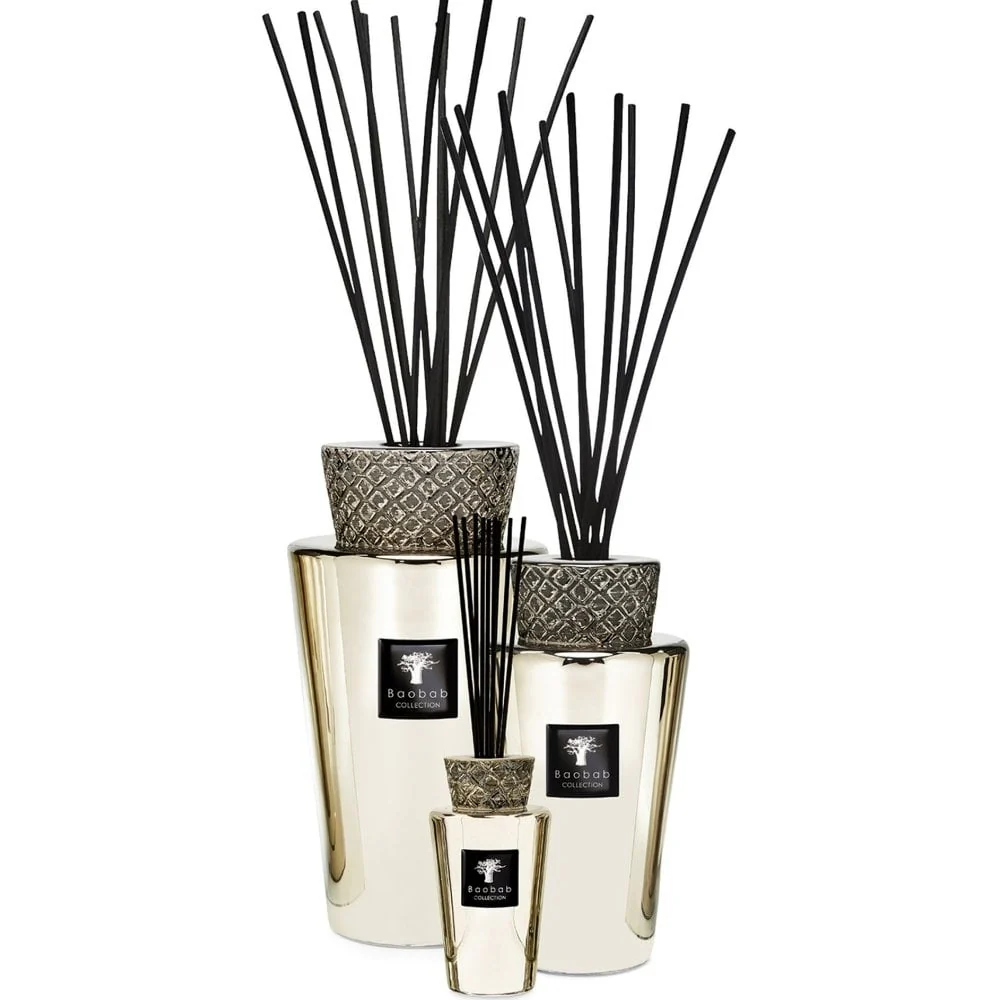 Baobab Collection Mini Totem Platinum Luxury Bottle Reed Diffuser 250ml - Image 2