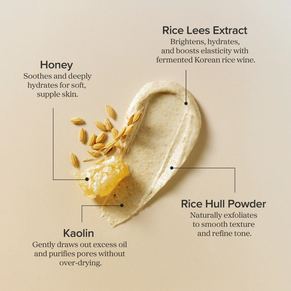 Beauty Of Joseon Ground Rice & Honey Glow Mask 150ml - Image 3