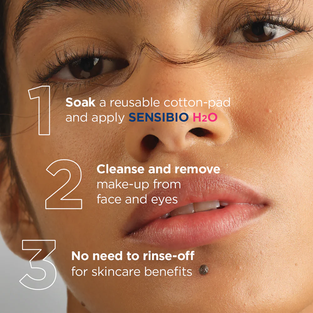 Bioderma Sensibio H2O Micellar Water Makeup Removing Cleanser 250ml - Image 5