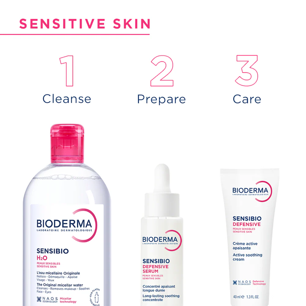 Bioderma Sensibio H2O Micellar Water Makeup Removing Cleanser 500ml - Image 4