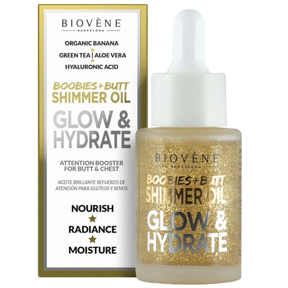 Biovene Glow Shimmer Oil Attention Boosting Treatment 30ml