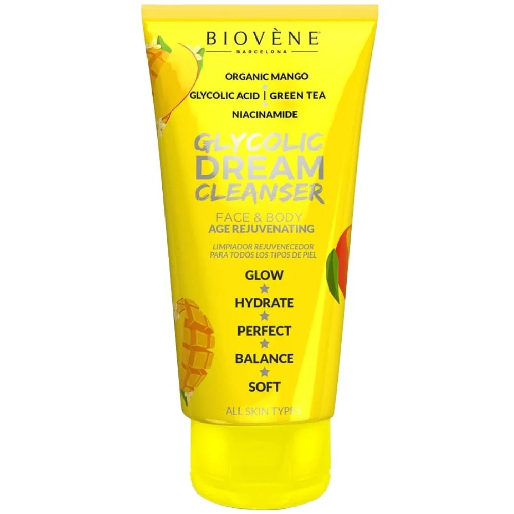 Biovene Glycolic Dream Glycolic Acid Rejuvenating Cleanser 200ml