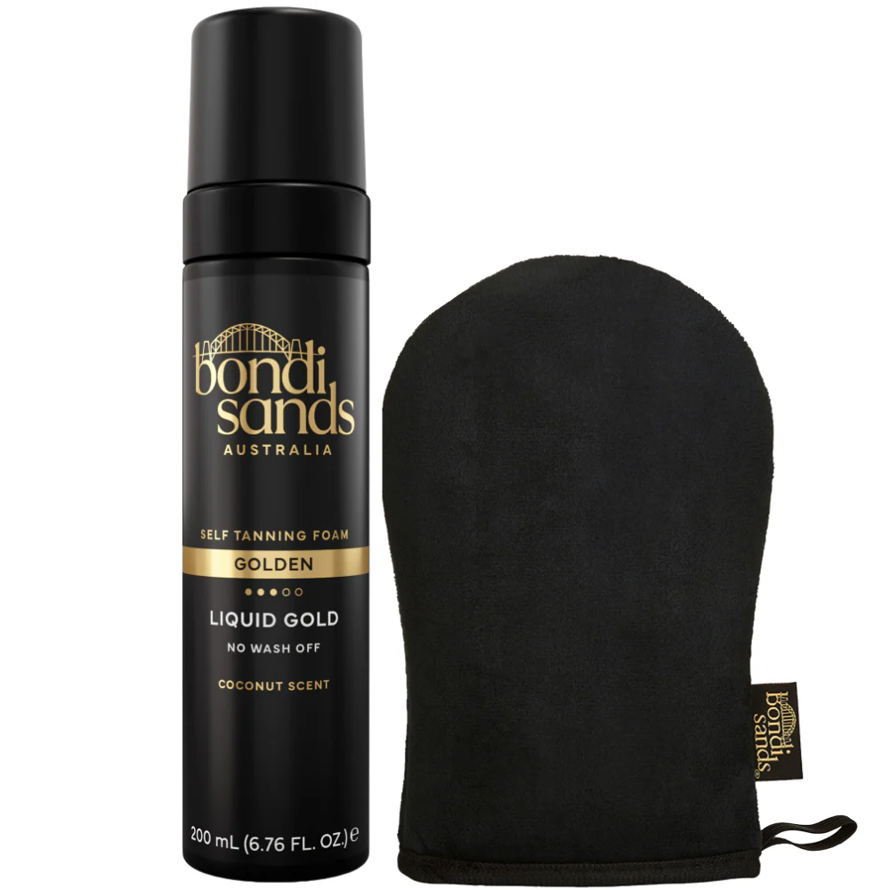 Bondi Sands Liquid Gold Foam & Mitt Duo