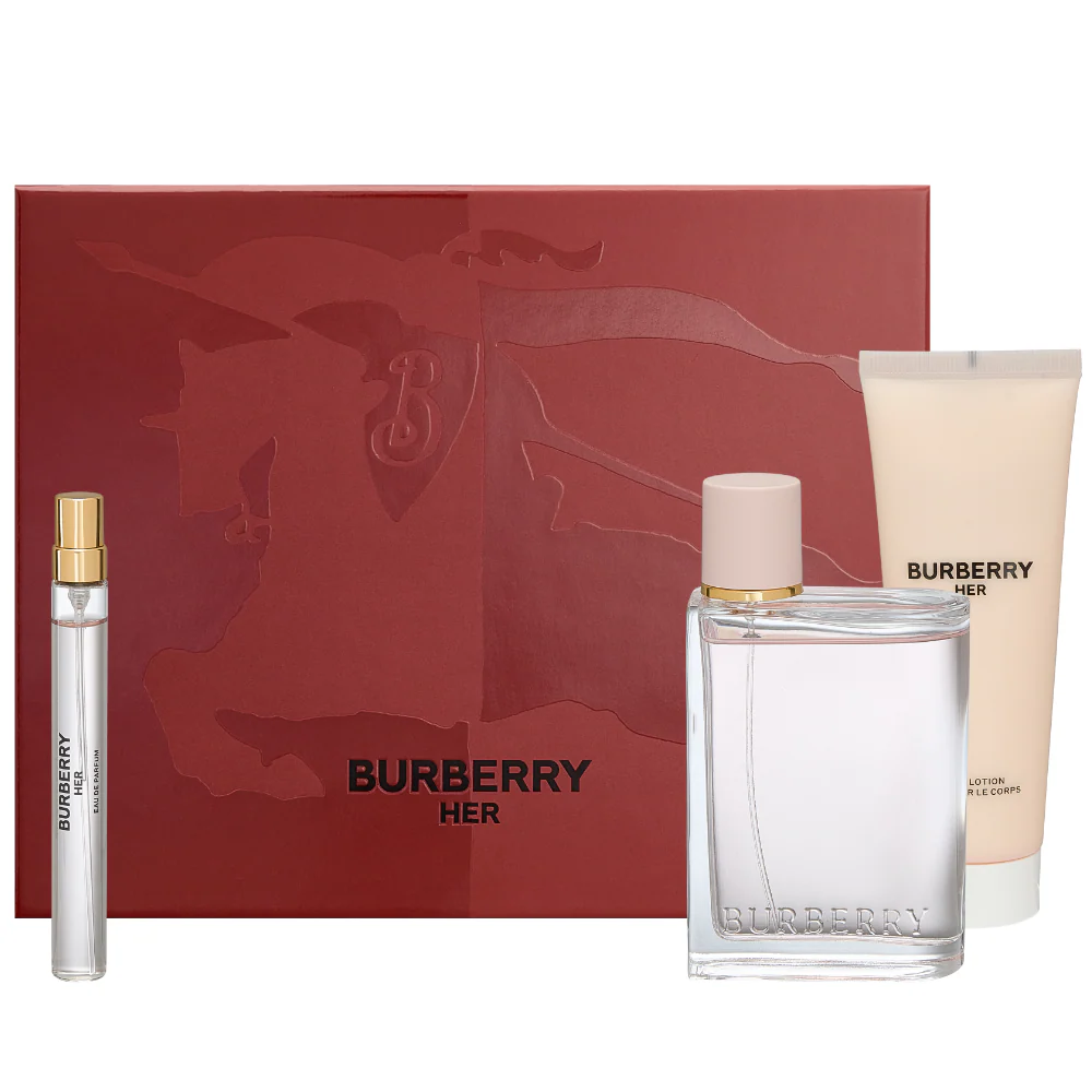 Burberry Her Eau De Parfum Gift Set 100ml