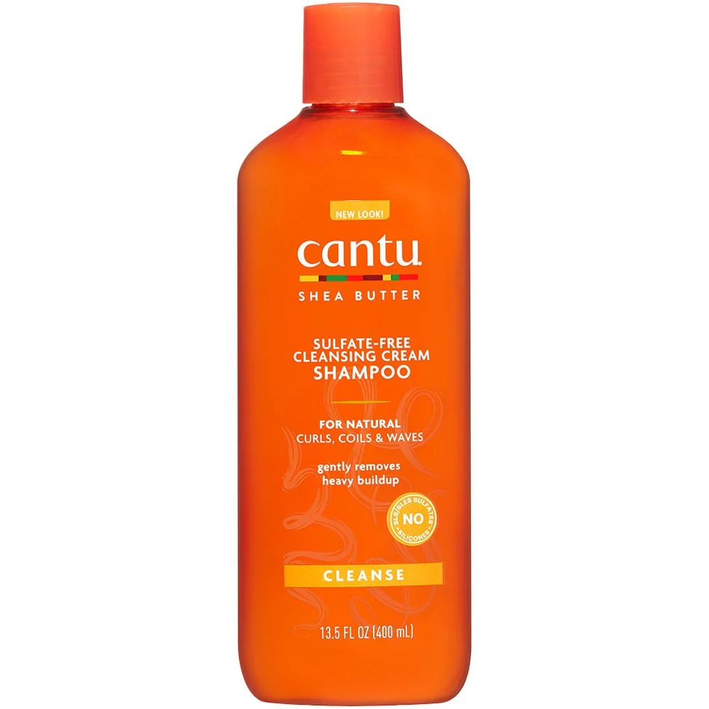 Cantu Shea Butter For Natural Hair Sulphate-Free Cleansing Cream Shampoo 400ml
