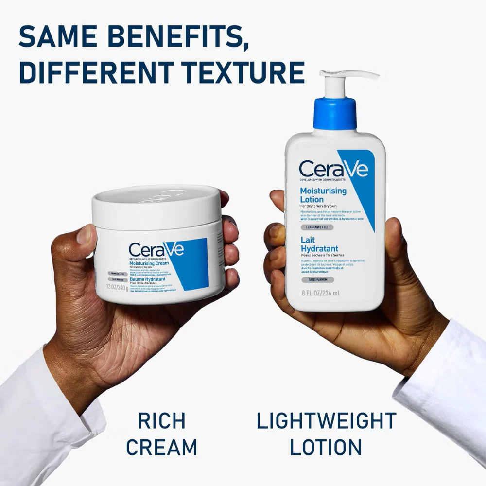 CeraVe Moisturising Cream Jar 340g - Image 4