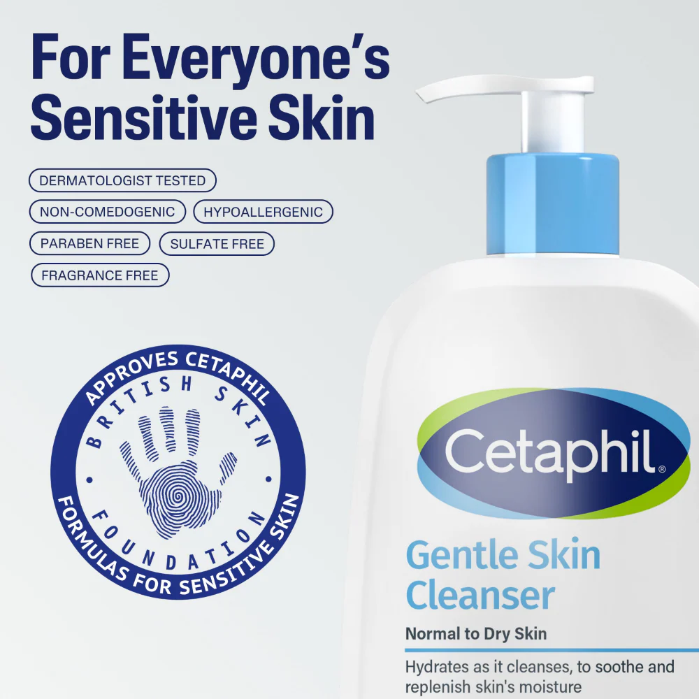 Cetaphil Gentle Skin Cleanser Wash 236ml - Image 6
