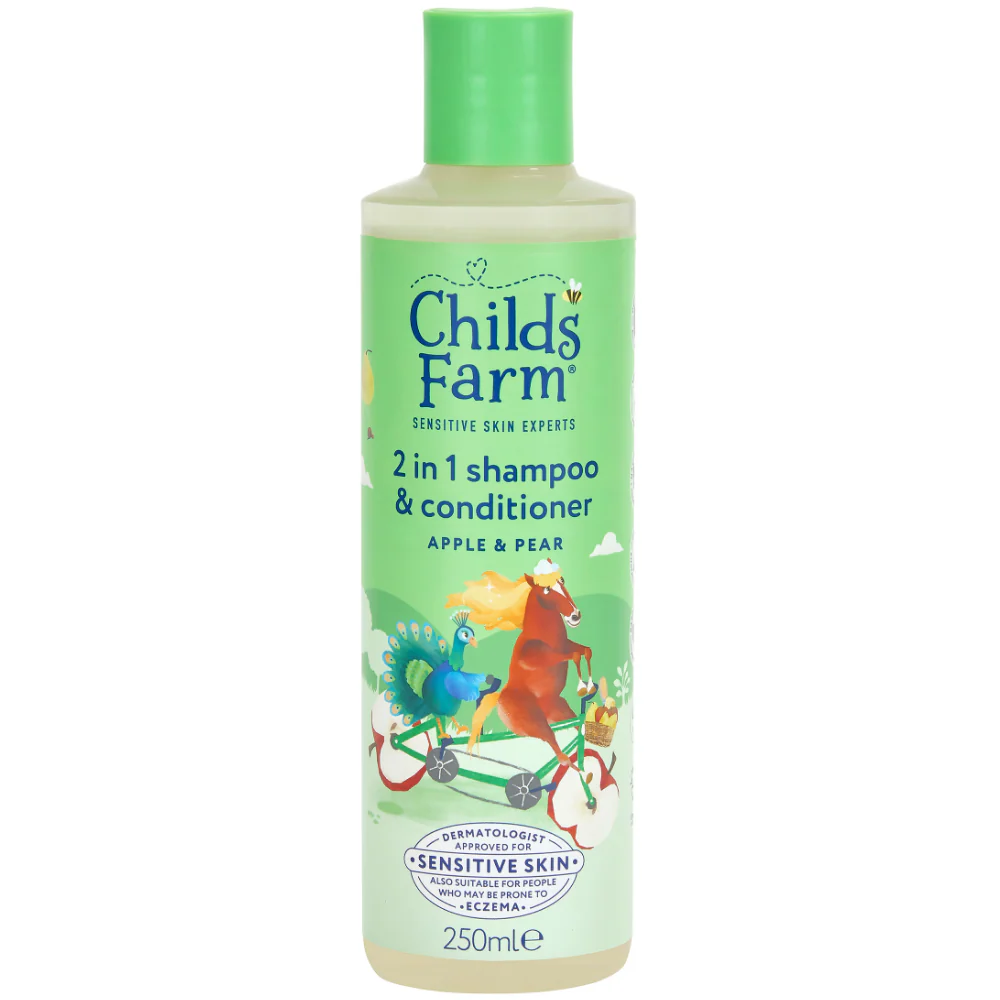 Childs Farm 2-In-1 Shampoo & Conditioner Apple & Pear 250ml