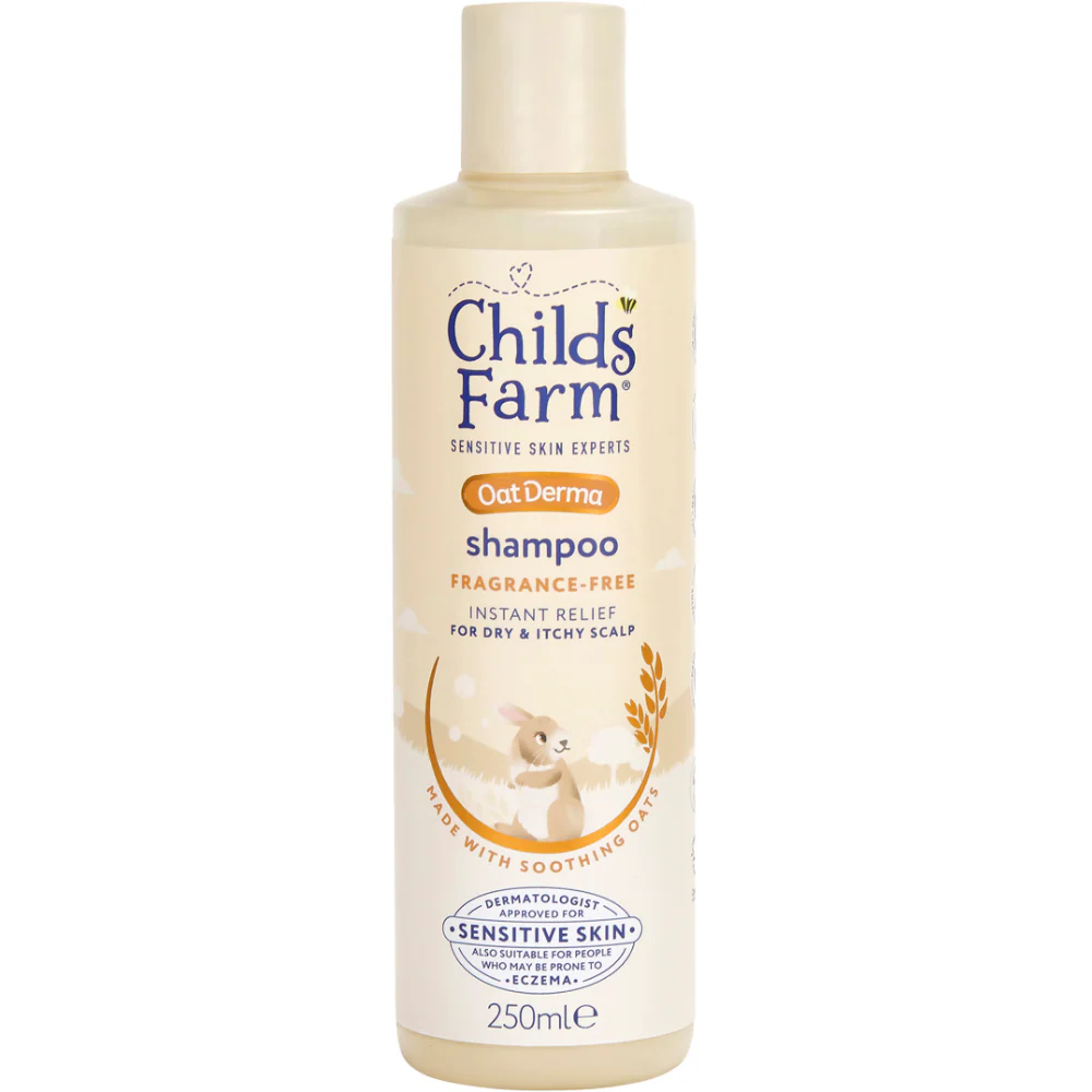 Childs Farm Fragrance-Free Oat Derma Shampoo 250ml