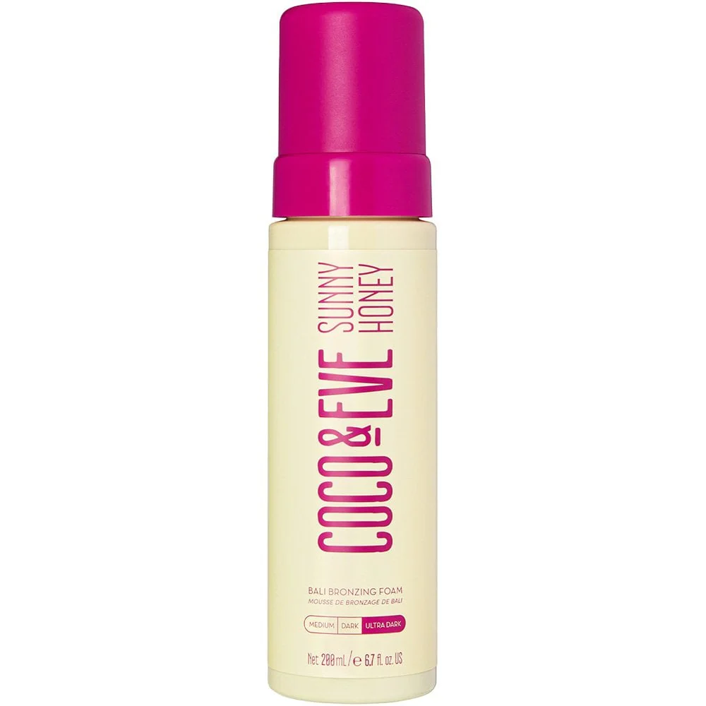 Coco & Eve Sunny Honey Bali Bronzing Foam Ultra Dark 200ml