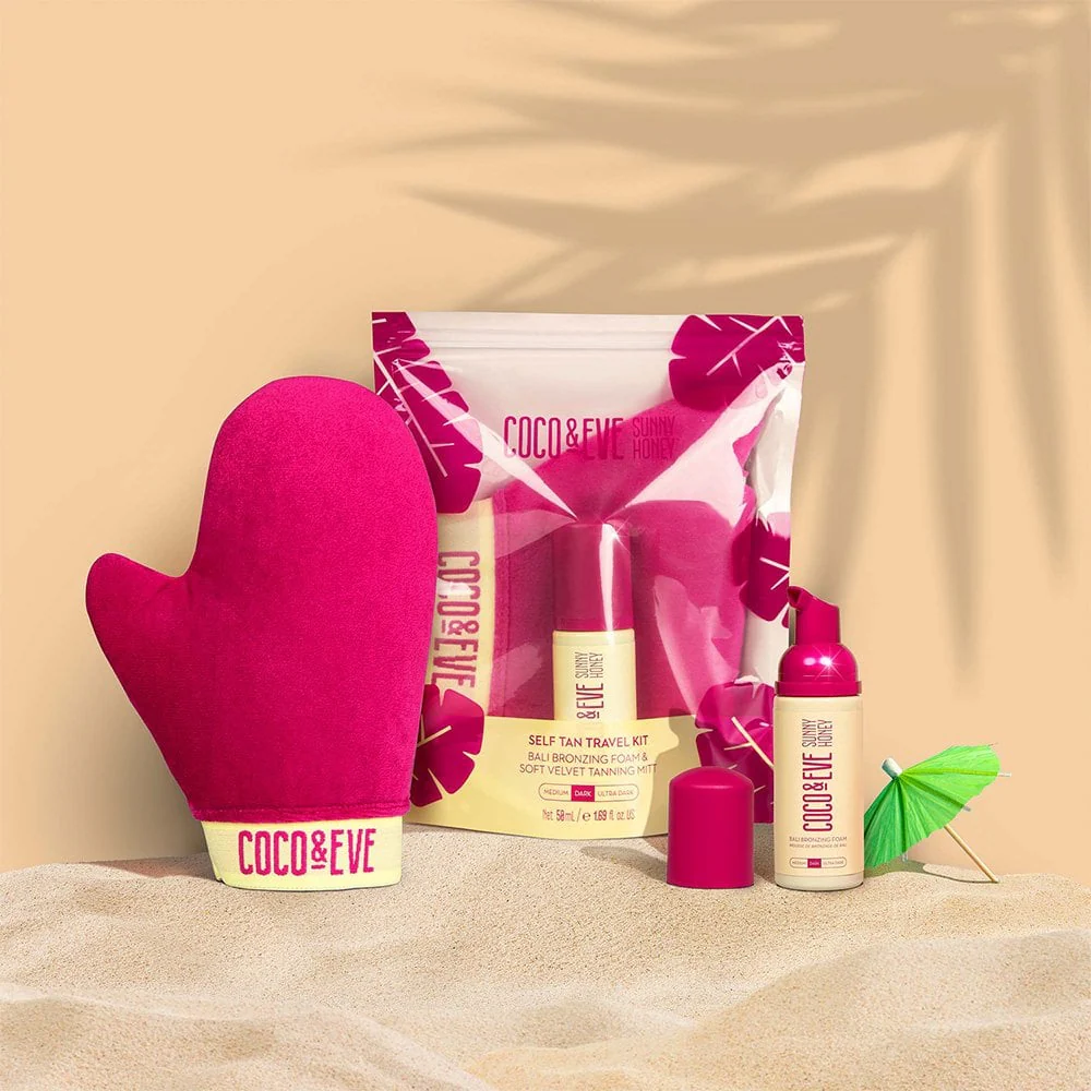 Coco & Eve Tanning Travel Kit Medium - Image 2