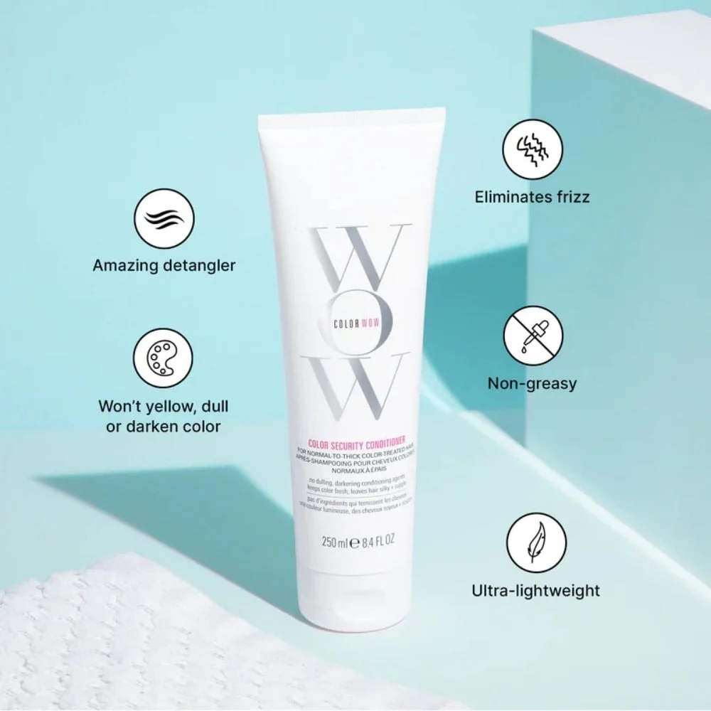 Color Wow Color Security Conditioner for Normal to Thick Colour-Treated Hair 250ml - Image 3
