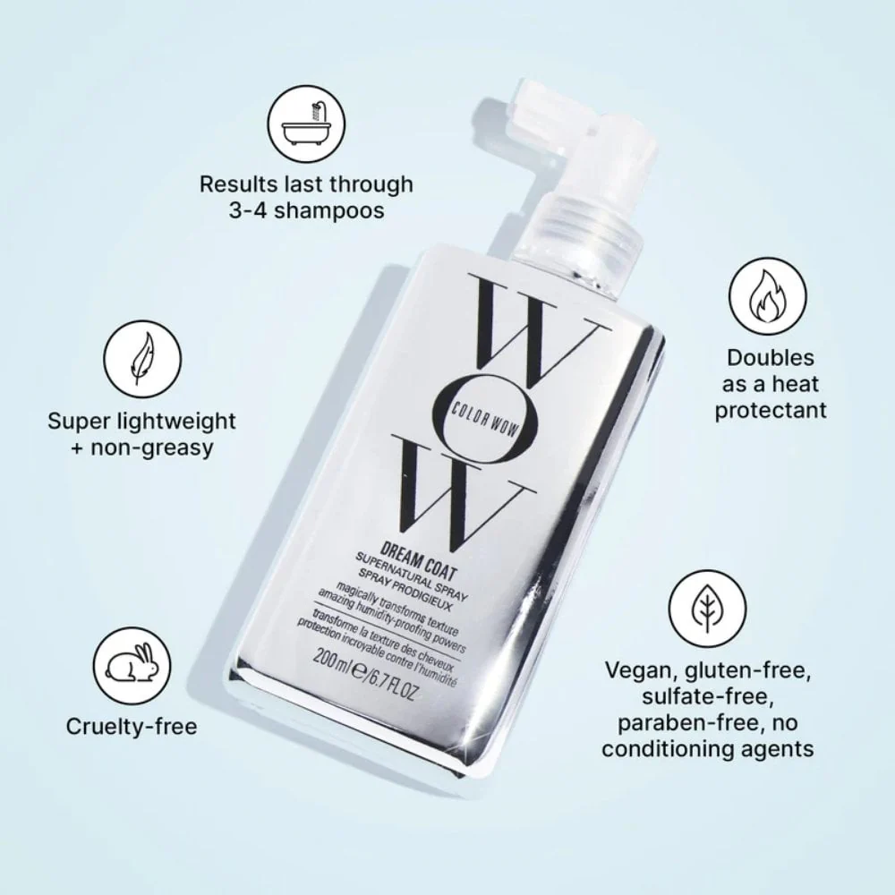 Color Wow Dream Coat Supernatural Sealant Spray Duo 2 x 200ml - Image 3