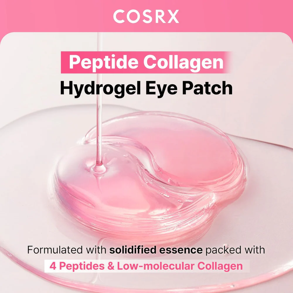 CosRx The Peptide Collagen Hydrogel Eye Patches 30 Pairs - Image 3