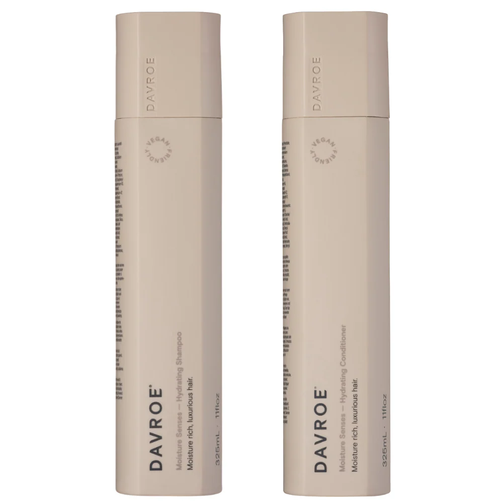 Davroe Moisture Senses Hydrating Shampoo & Conditioner Twin 2 x 325ml