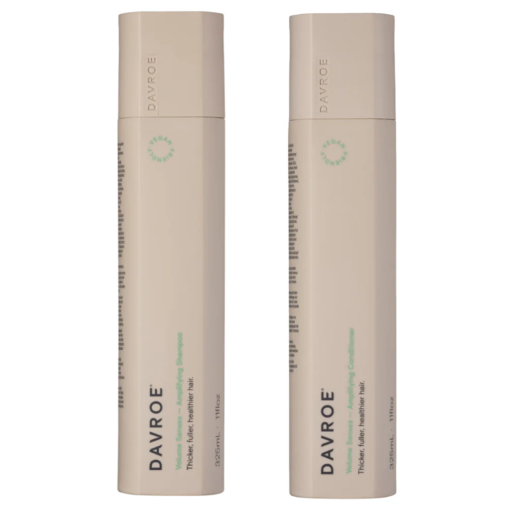 Davroe Volume Senses Amplifying Shampoo & Conditioner Twin 2 x 325ml