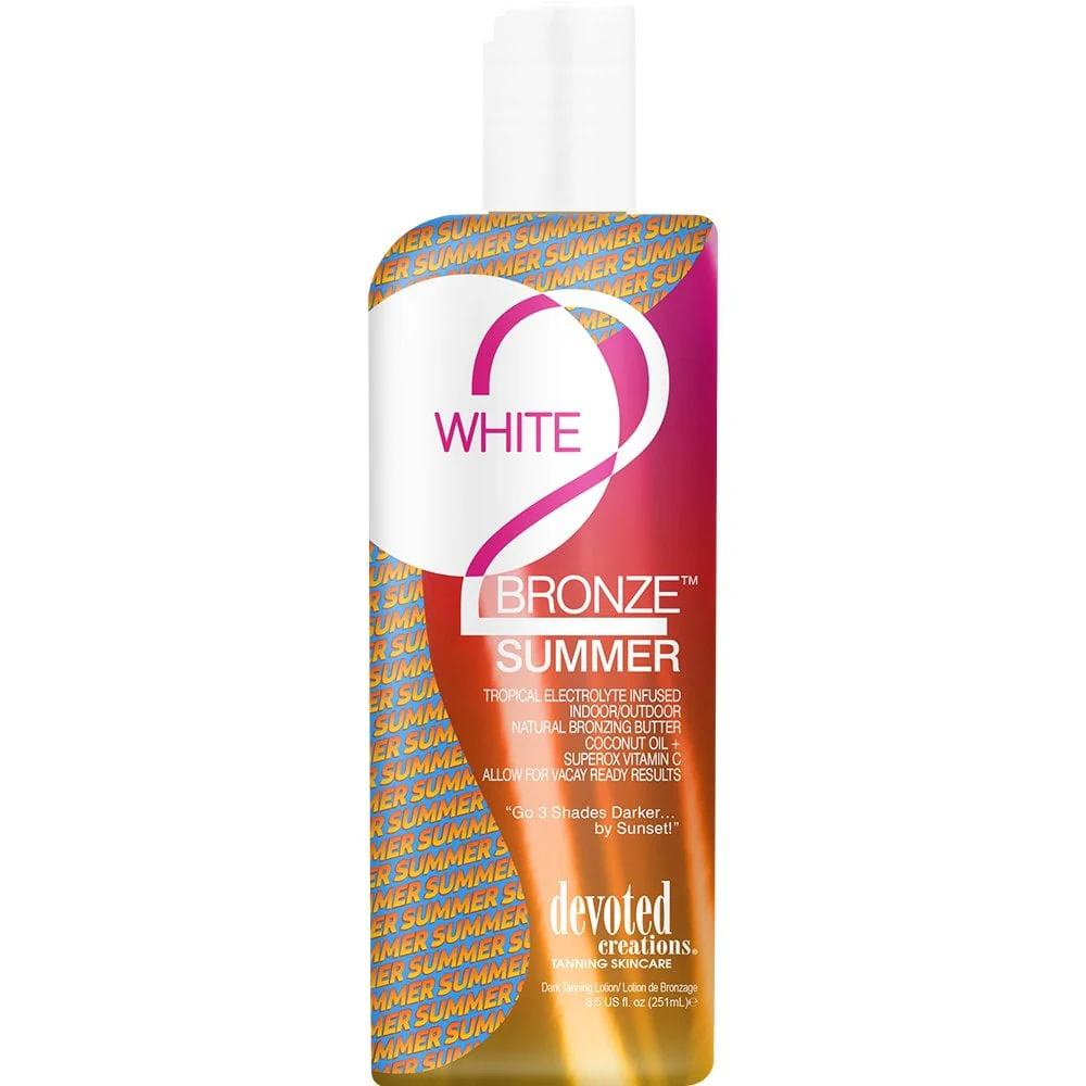 Devoted Creations White2Bronze Summer Bronzing Butter Tanning Accelerator 251ml