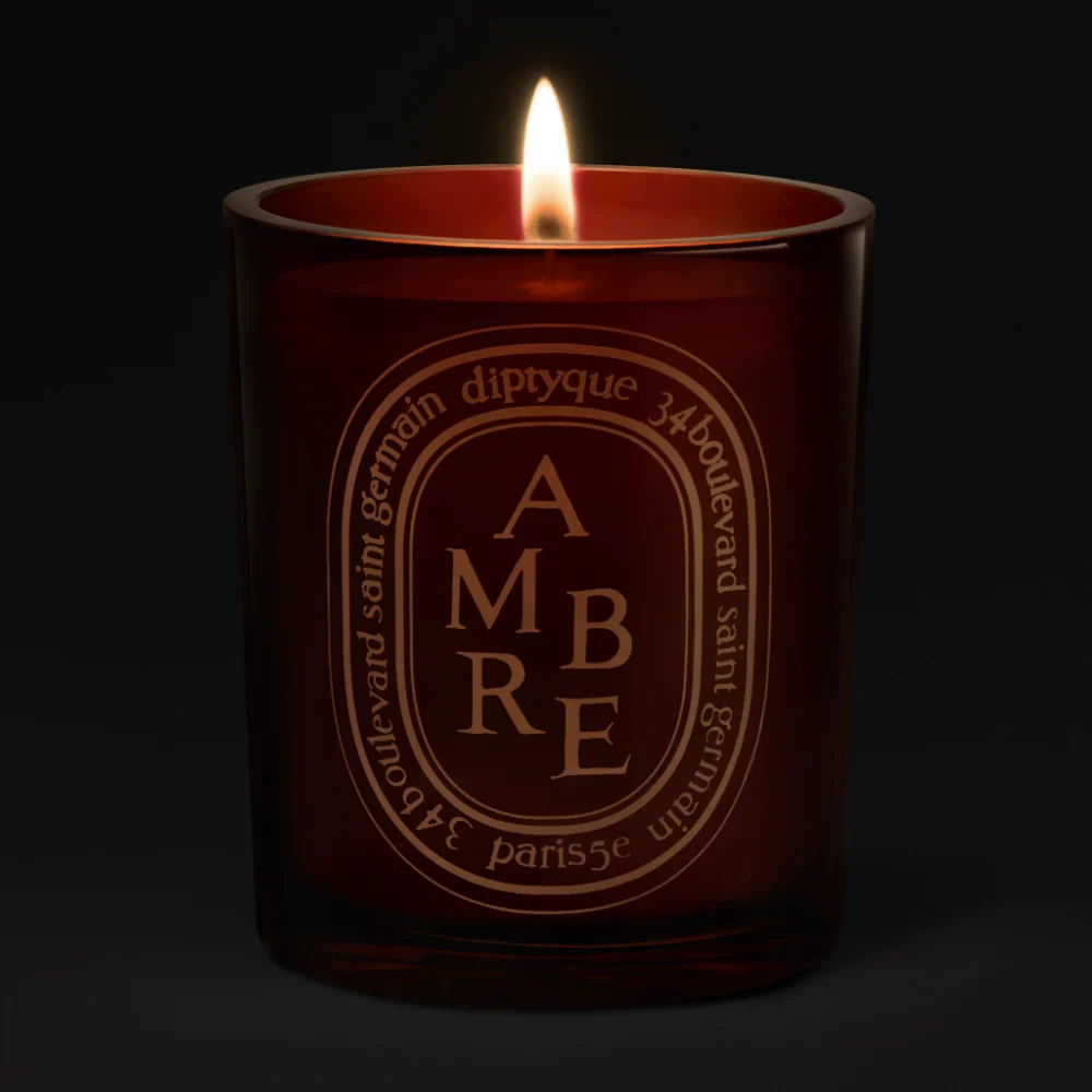 Diptyque Ambre Medium Jar Candle 300g - Image 2
