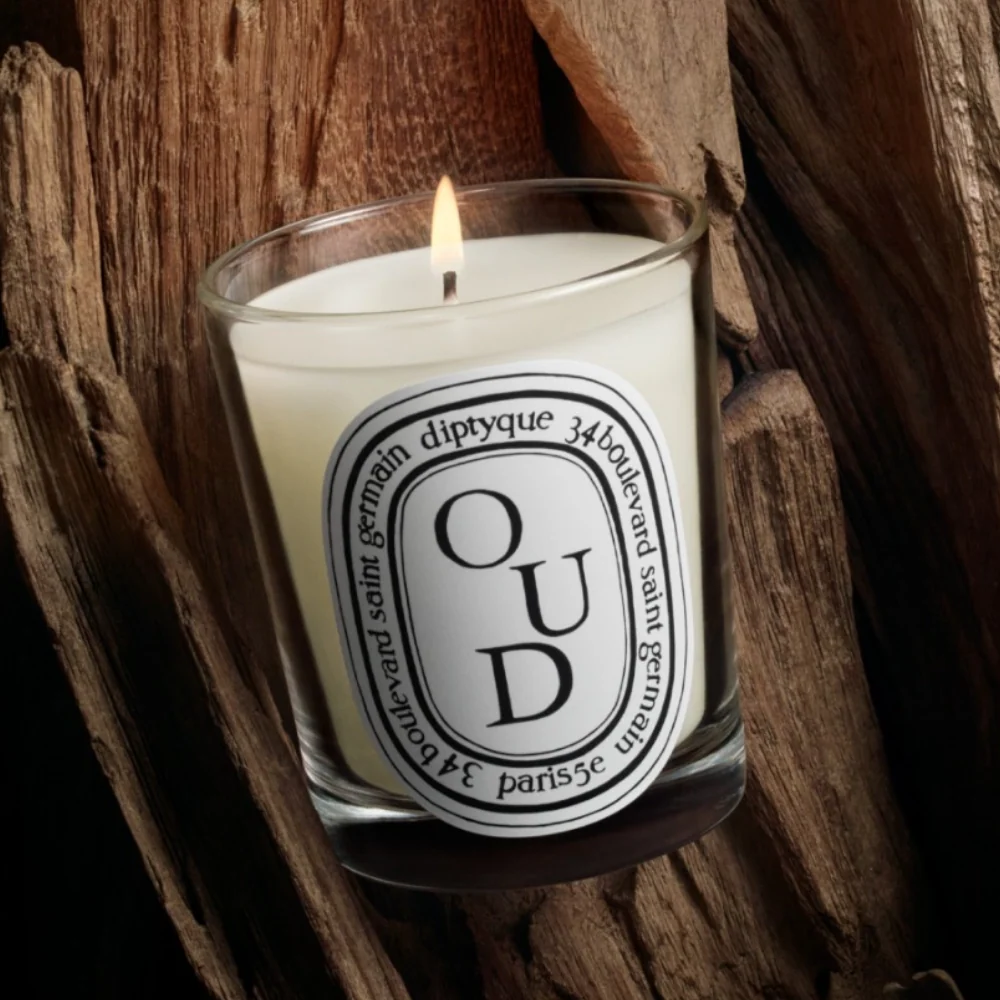 Diptyque Oud Classic Jar Candle 190g - Image 3