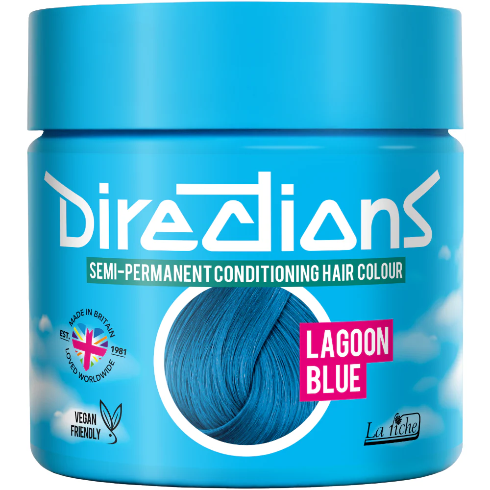 Directions Lagoon Blue Hair Dye 88ml