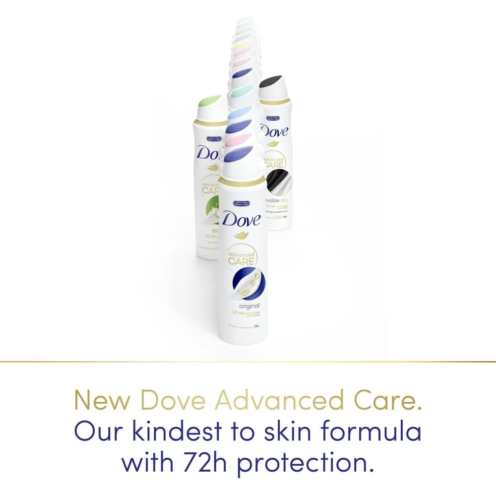 Dove Advanced Care 72h Go Fresh Pomegranate & Lemon Verbena Anti-Perspirant Deodorant Spray 200ml - Image 7