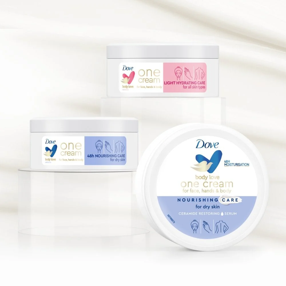 Dove Body Love Light Hydrating Care One Cream 250ml - Image 4