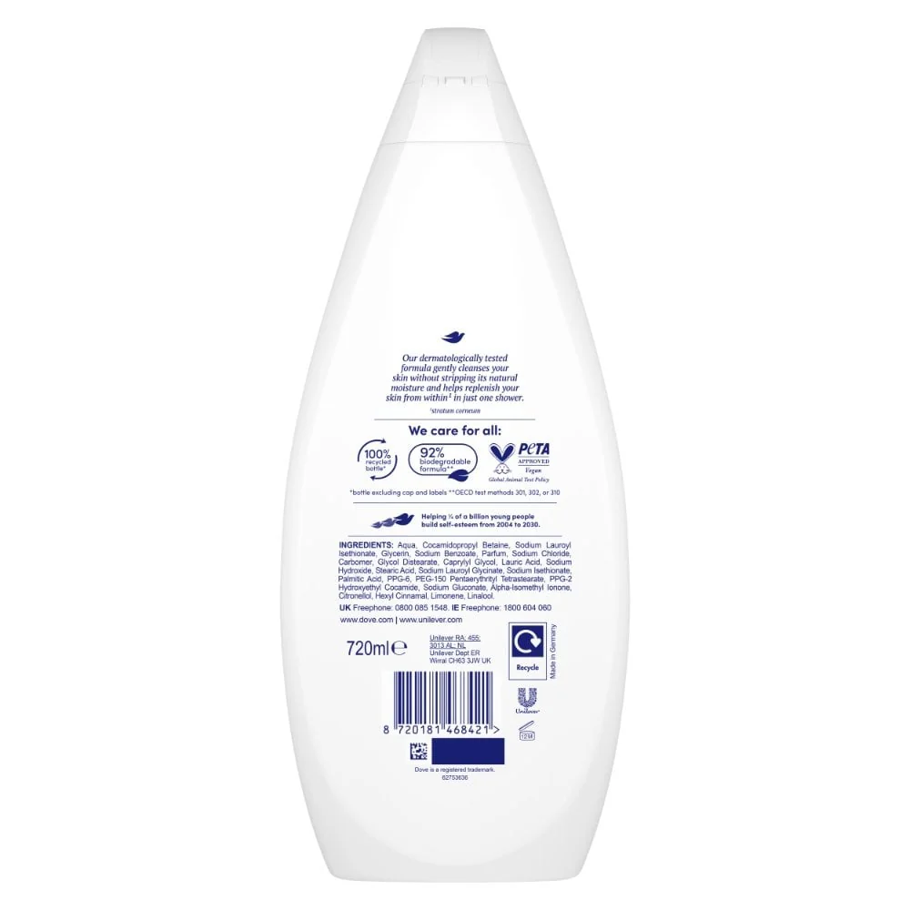 Dove Velvet Glow Body Wash 720ml - Image 2