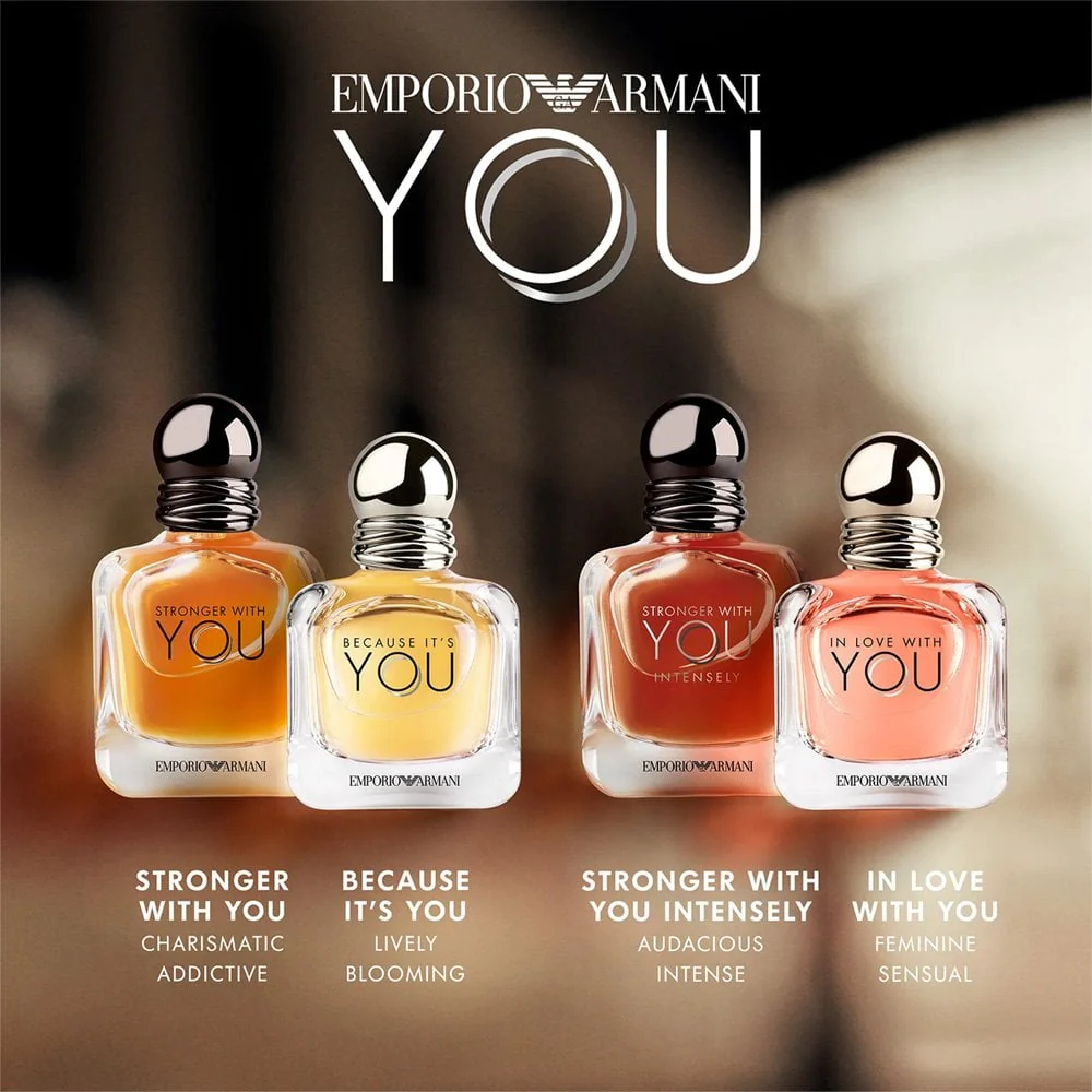 Emporio Armani Stronger With You For Him Eau De Toilette 150ml - Image 4