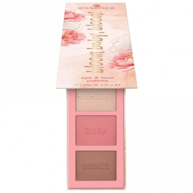 Essence Bloom Baby Bloom 7 Colour Eye & Face Makeup Palette - Image 3