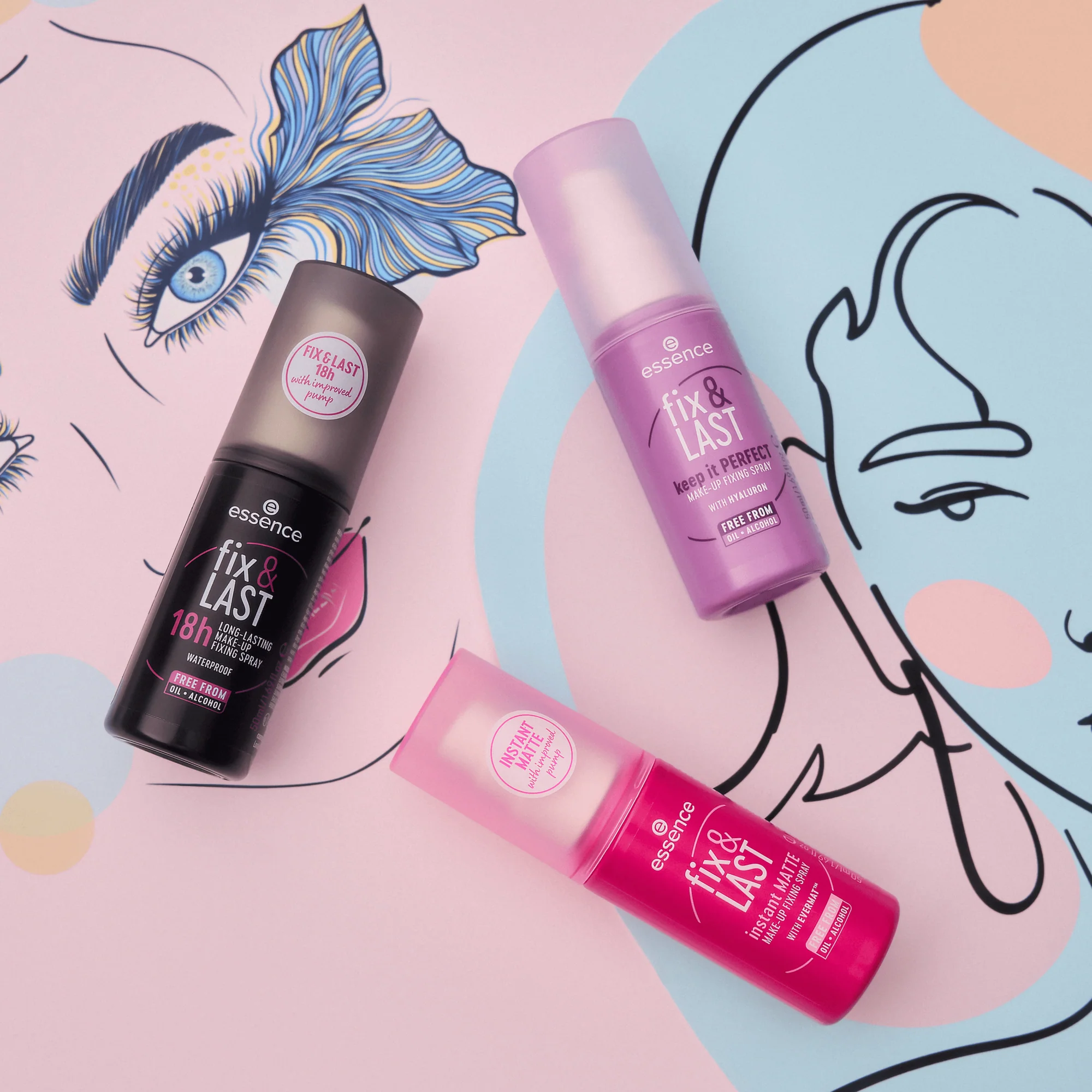 Essence Fix & Last Instant Matte Makeup Fixing Spray 50ml - Image 5