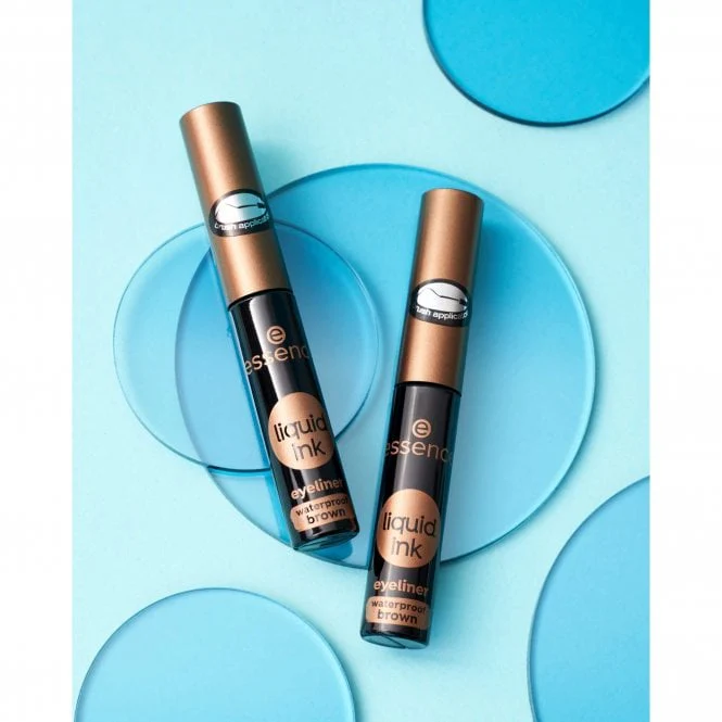 Essence Liquid Ink Eyeliner Waterproof Brown 3ml - Image 4