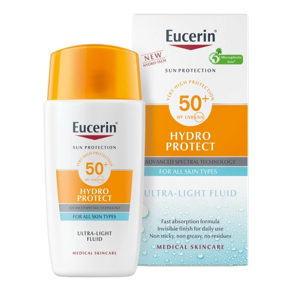 Eucerin Sun Face Hydro Protect Ultra-Light Fluid SPF50+ 50ml - Image 2