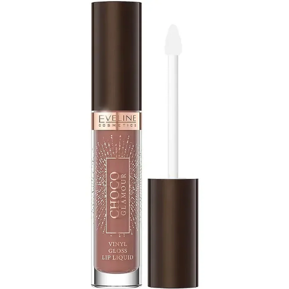 Eveline Cosmetics Choco Glamour Vinyl Gloss Lip Liquid 4.5ml - Image 5