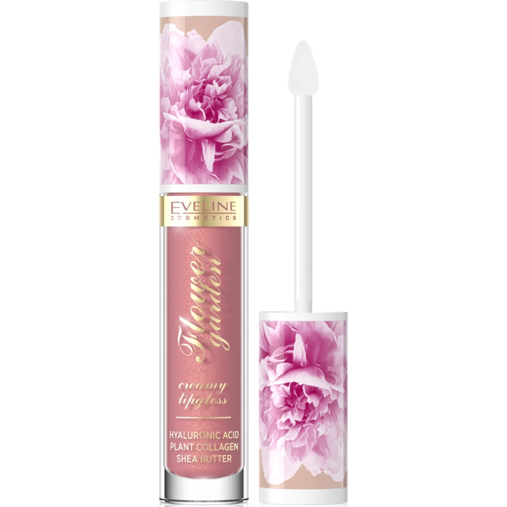 Eveline Cosmetics Flower Garden Creamy Lip Gloss 4.5ml - Image 3
