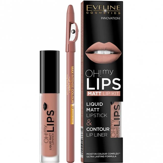 Eveline Cosmetics Oh My Lips Matte Lip Kit - Image 2