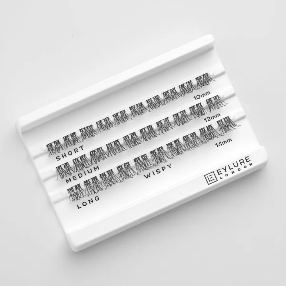 Eylure Underlash Salon Lash Extensions Individual Lash Clusters Wispy Black x30 - Image 3