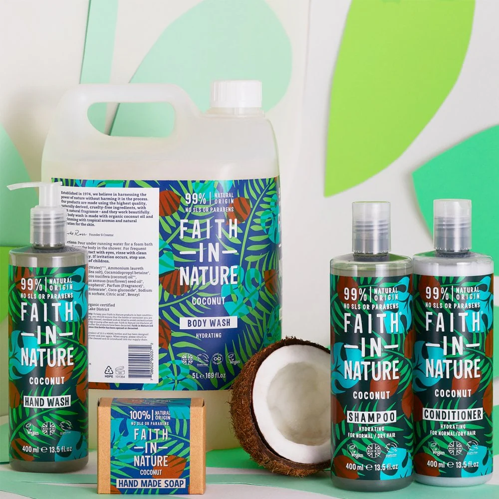 Faith In Nature Coconut Hand Made Soap 100g - Image 4