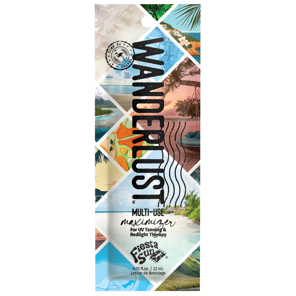Fiesta Sun Wanderlust Multi-Use Maximiser UV & Red Light Tanning Acceleator Lotion Sachet 22ml