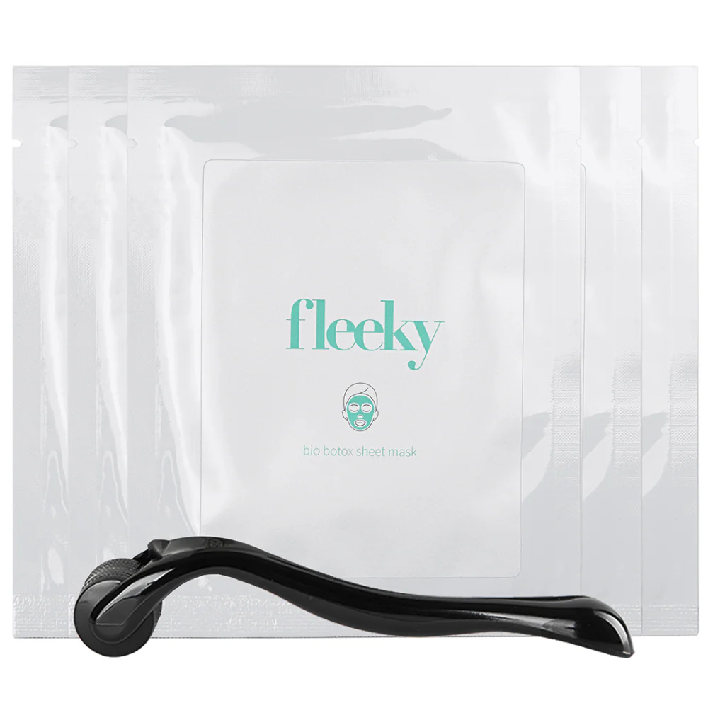 Fleeky Biobotox Sheet Mask & Dermaroller