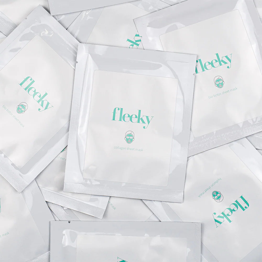 Fleeky Hyaloron Sheet Mask & Dermaroller - Image 3