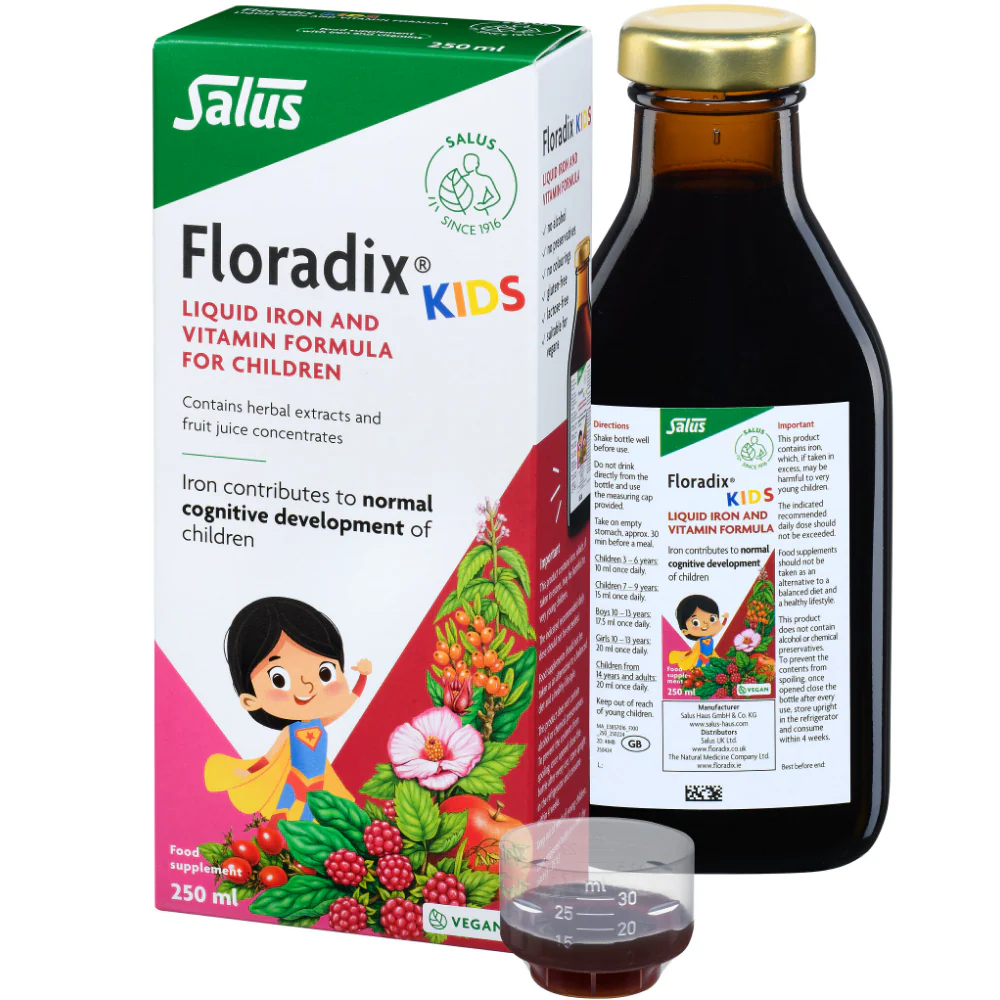 Floradix Iron & Vitamin Formula for Children 250ml - Image 2